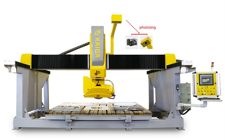 5 Axis Stone CNC maršrutētājs marmoram un granītam