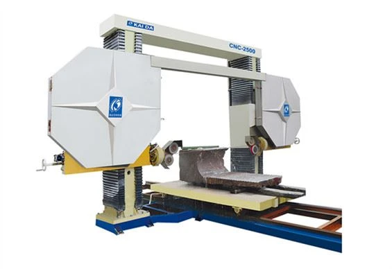 CNC marmora granīta bloku dimanta stiepļu zāģmašīna